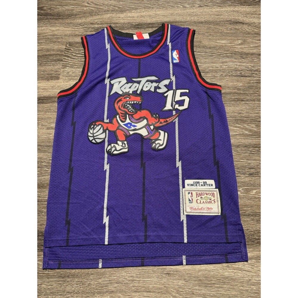 Toronto Raptors  Jesey Mens Small Purple Vince Carter